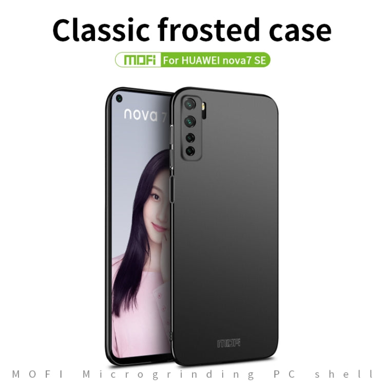 For Huawei Nova 7 SE MOFI Frosted PC Ultra-thin Hard Case(Rose gold) - Huawei Cases by MOFI | Online Shopping UK | buy2fix