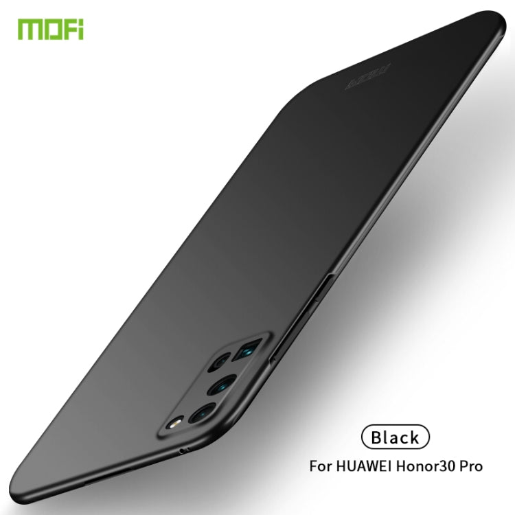 For Huawei Honor 30 Pro MOFI Frosted PC Ultra-thin Hard Case(Black) - Honor Cases by MOFI | Online Shopping UK | buy2fix