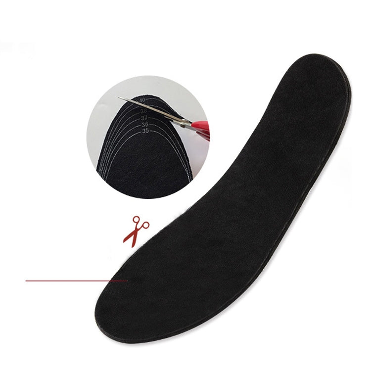 Smart Temperature-controlled Electric Insole Warm Foot Graphene Heating Insole Warm Foot Artifact Warm Foot Treasure, EU Plug, Size:36(Black for Men) - Shoes Care by buy2fix | Online Shopping UK | buy2fix