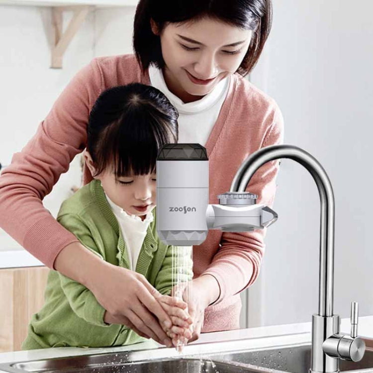 Zoosen Electric Hot Water Faucet Connection Type Instant Hot Water Faucet EU Plug, Style:With shower Head Connector - Faucets & Accessories by zoosen | Online Shopping UK | buy2fix
