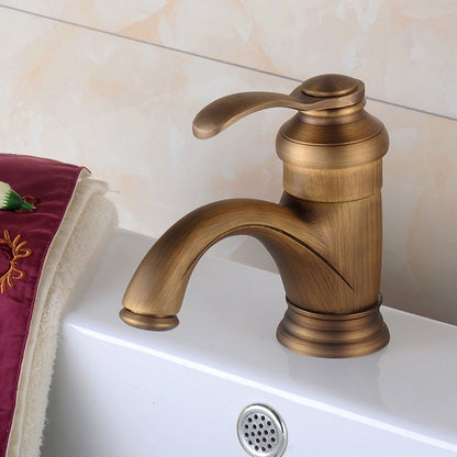 Bathroom All-Brass Faucet Mixed Water Basin Faucet - Faucets & Accessories by buy2fix | Online Shopping UK | buy2fix