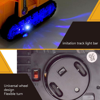 Children Light And Music Simulation Electric Excavator Car Toy, Style: Engineering Vehicle - Music Toys by buy2fix | Online Shopping UK | buy2fix