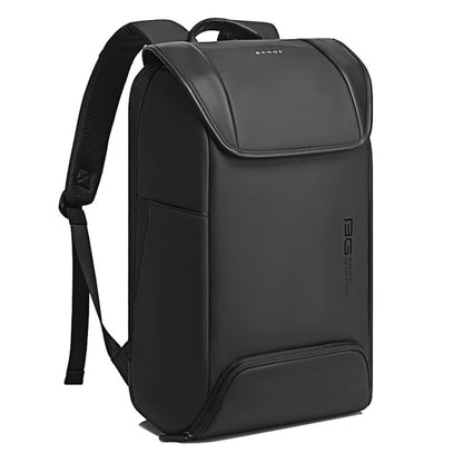 BANGE Men Anti-Theft Backpack Waterproof Large-Capacity Backpack Computer Bag(Black) - Double-shoulder Bags by BANGE | Online Shopping UK | buy2fix