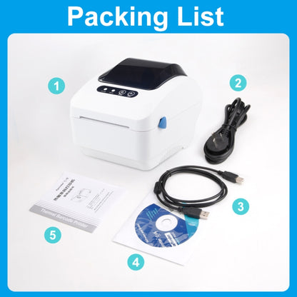 Xprinter XP-320B 80mm Thermal Barcode Supermarket Cashier Label Printer, Spec: USB(UK Plug) - Printer by Xprinter | Online Shopping UK | buy2fix