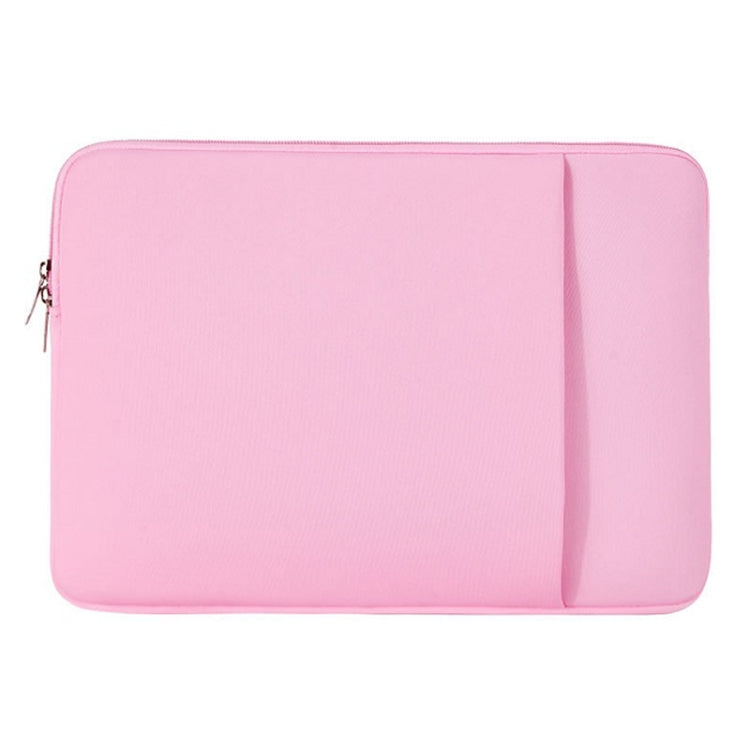 Laptop Anti-Fall and Wear-Resistant Lliner Bag For MacBook 15.6 inch(Upgrade Pink) - Protective Bags by buy2fix | Online Shopping UK | buy2fix