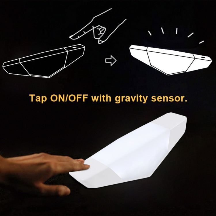 Bedroom Dimmable Gravity Sensor Eye Protection Lamp, Power source: Warm White(White) - Sensor LED Lights by buy2fix | Online Shopping UK | buy2fix