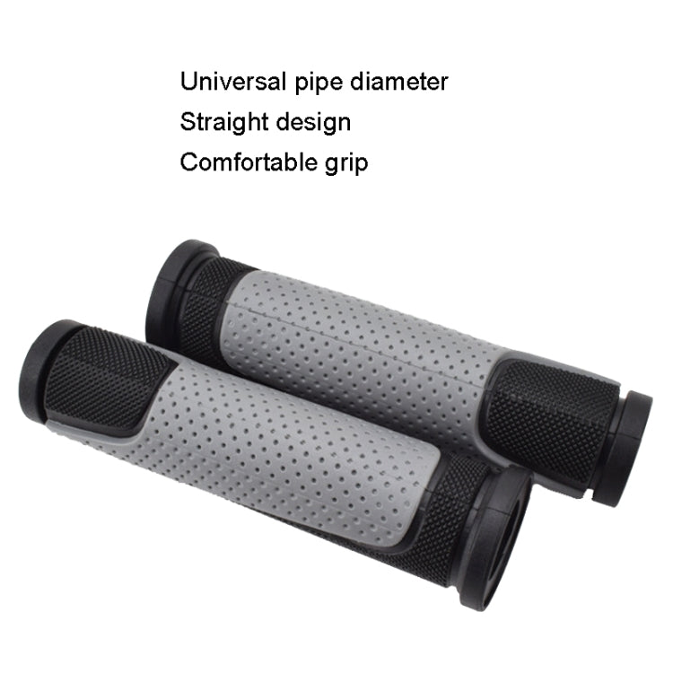 1 Pair FMFXTR Bicycle Grips Mountain Bike Non-Slip Rubber Grips, Style: Double Color Double Pass - Bicycle Grips by FMFXTR | Online Shopping UK | buy2fix