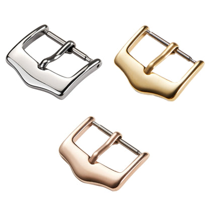 3 PCS Stainless Steel Triangle Watch Pin Buckle Watch Accessories, Color: 20mm Gold - Watch Accessories & Parts by buy2fix | Online Shopping UK | buy2fix