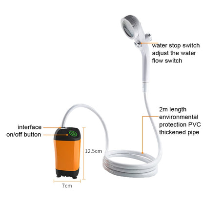 Outdoor Bath Artifact Field Dormitory Simple Electric Shower, Specification: Basic Model 4400mAh - Shower Head by buy2fix | Online Shopping UK | buy2fix