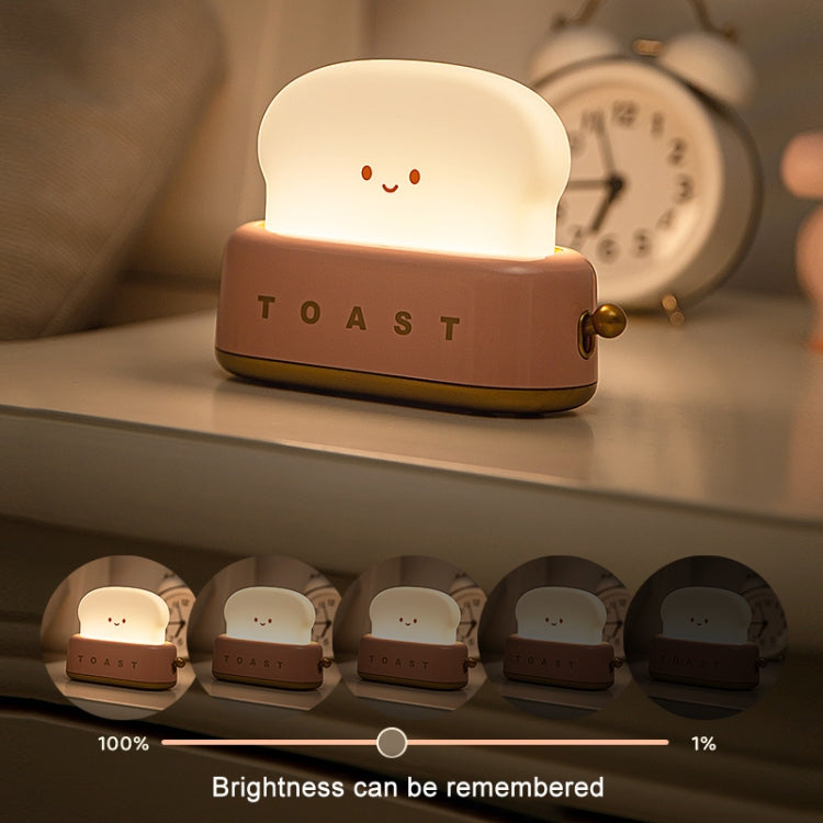 4W USB Charging LED Bread Maker Night Light Timing Sleep Light(Yellow) - Night Lights by buy2fix | Online Shopping UK | buy2fix