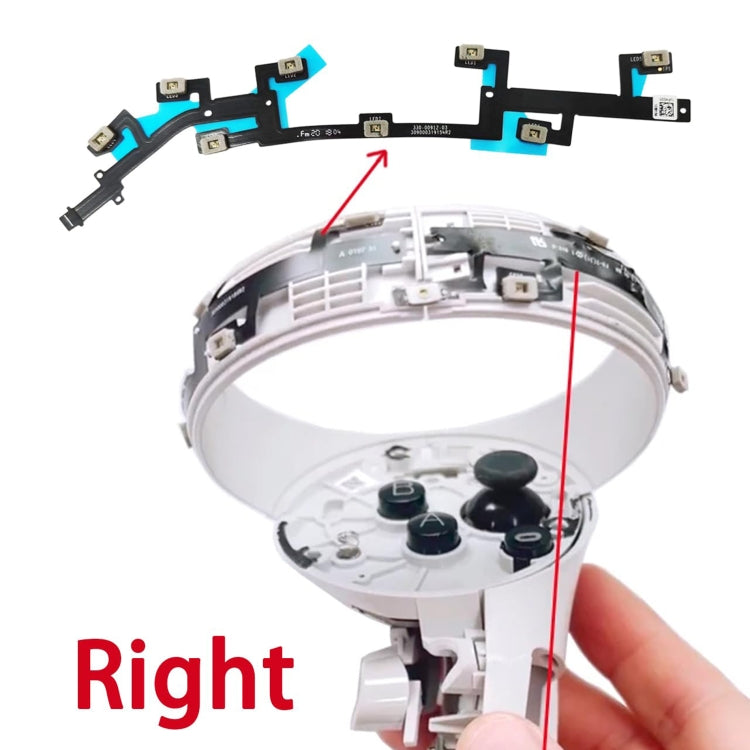 For Meta Quest 2 Locating Ring Flex Cable Left Set -  by buy2fix | Online Shopping UK | buy2fix