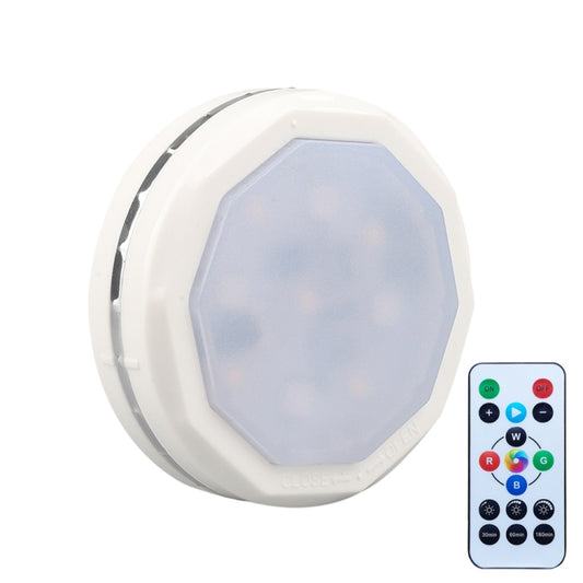 TL004-RGB USB Charging RGB Light Effect Ambient Light with Remote Control(White Silver Edge) - Night Lights by buy2fix | Online Shopping UK | buy2fix