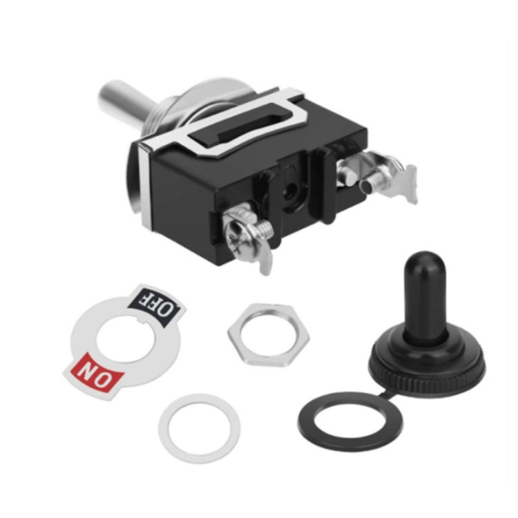 10pcs E-TEN1021 2-speed Waterproof Rocker Toggle Switch(Orange) - Marine Accessories & Parts by buy2fix | Online Shopping UK | buy2fix