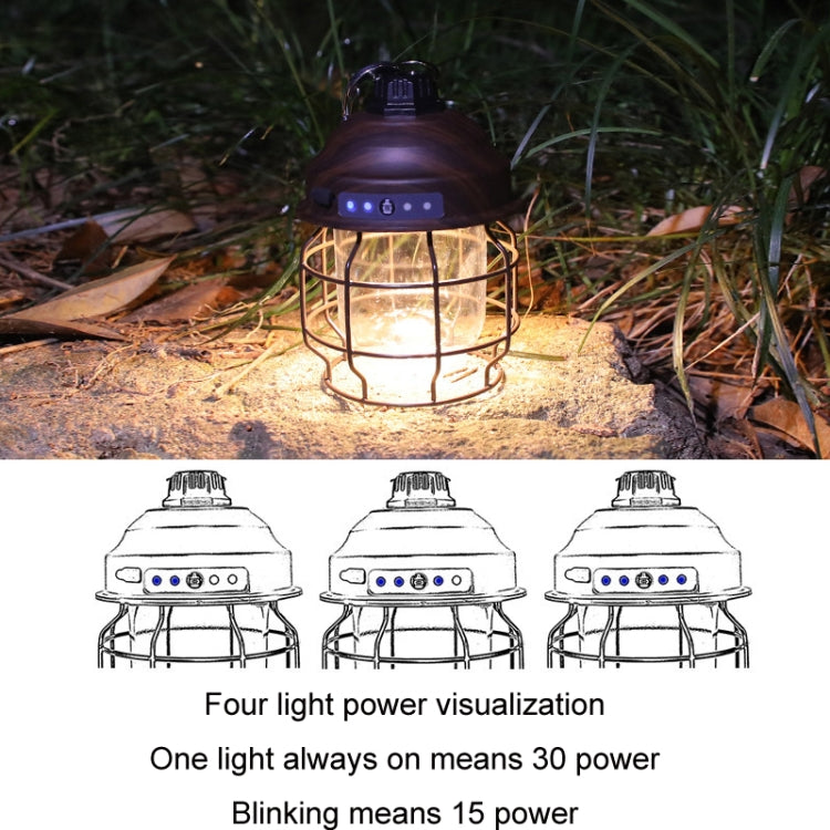 Outdoor Camping Portable Light With Carabiner, Color: Copper - Camping Lighting by buy2fix | Online Shopping UK | buy2fix