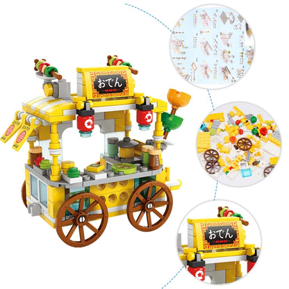 LELE BROTHER Children Assembling Mini City Street Scene Building Blocks, Style: 8613-4 Juice Car - Building Blocks by LELE BROTHER | Online Shopping UK | buy2fix