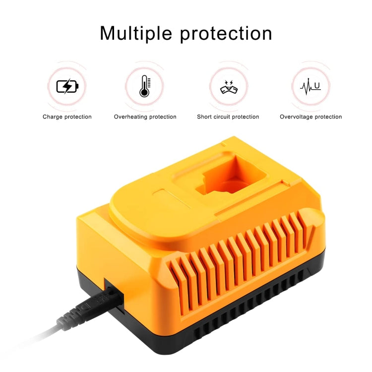 DCB9310 Fast Battery Charger for Dewalt 7.2V-18V XRP NI-CD NI-MH Battery, Plug: EU - Electric Saws & Accessories by buy2fix | Online Shopping UK | buy2fix