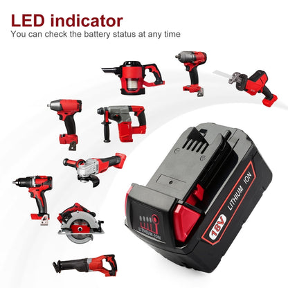 5.0Ah For Milwaukee 48-11-1811 / 48-11-1815 / 48-11-1820 18V Power Lithium Battery Electric Tool Accessories - Electric Saws & Accessories by buy2fix | Online Shopping UK | buy2fix