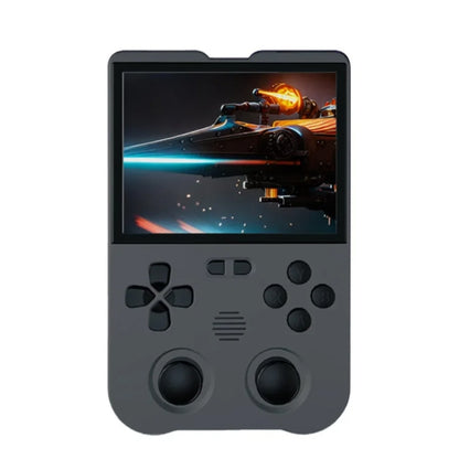 AMPOWN XU10 Handheld Game Console 3.5-Inch IPS Screen Linux System Portable Video Arcade 256G(Grey) - Pocket Console by AMPOWN | Online Shopping UK | buy2fix
