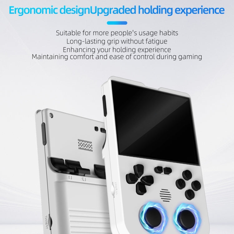 AMPOWN XU10 Handheld Game Console 3.5-Inch IPS Screen Linux System Portable Video Arcade 128G(White) - Pocket Console by AMPOWN | Online Shopping UK | buy2fix
