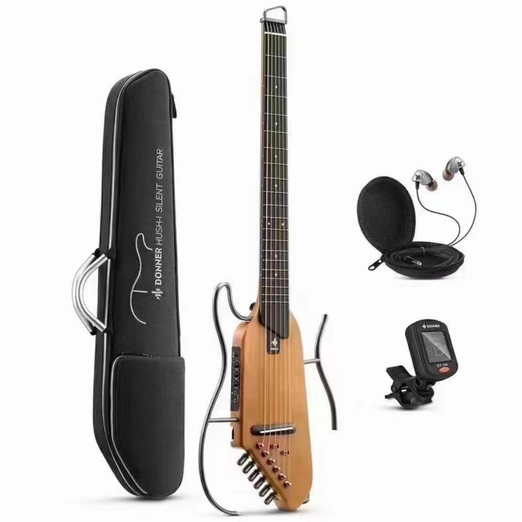 DONNER Smart Headless Silent Guitar Travel Portable Detachable Acoustic Guitar, Style: Maple - String Instrument Accessories by DONNER | Online Shopping UK | buy2fix