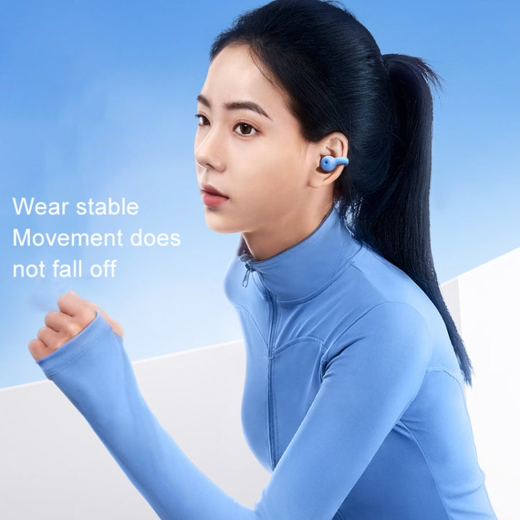 REMAX CozyBuds W15 Transparent Ear Clip Wireless Bluetooth Earphone OWS Sports Earphone(Star Black) - Bluetooth Earphone by REMAX | Online Shopping UK | buy2fix