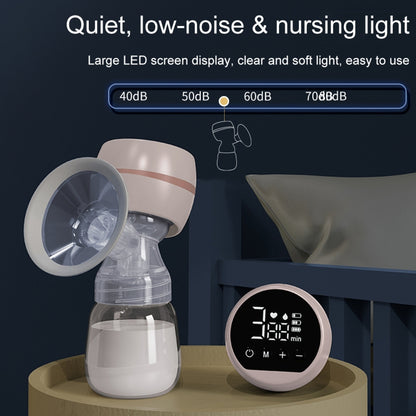 MZ-003 LED Digital Display Smart Adjustable Fully Automatic Massage Painless Silent Breast Pump(White) - Cups & Silicone Nipple by buy2fix | Online Shopping UK | buy2fix