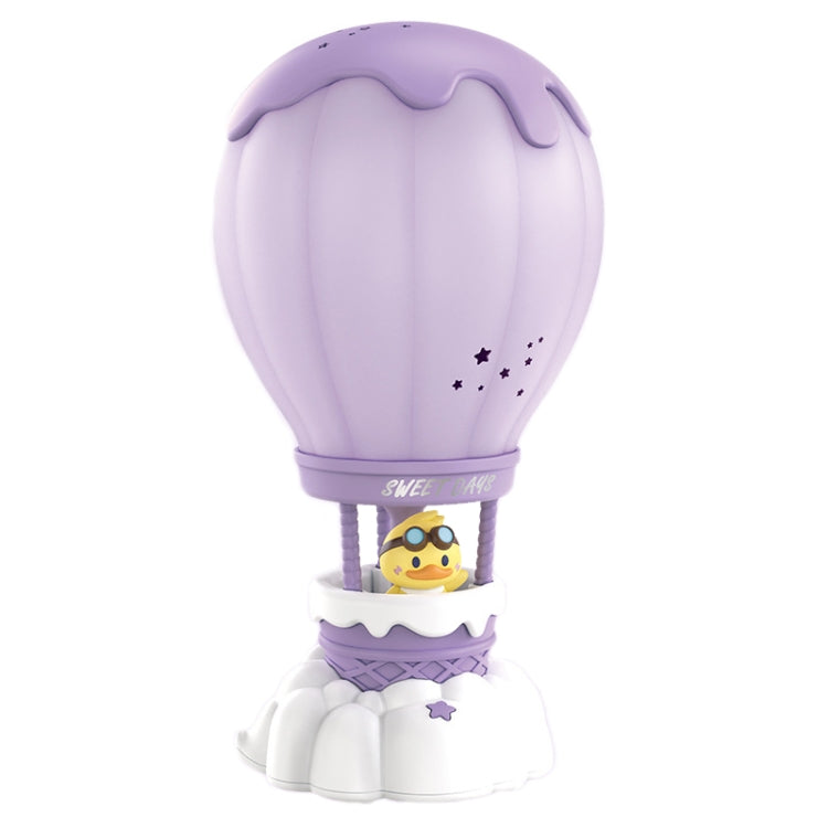 Cartoon Balloon Shape USB Charging Eye Protection LED Night Light Bedroom Reading Table Lamp, Color: Purple - Bedside Light by buy2fix | Online Shopping UK | buy2fix