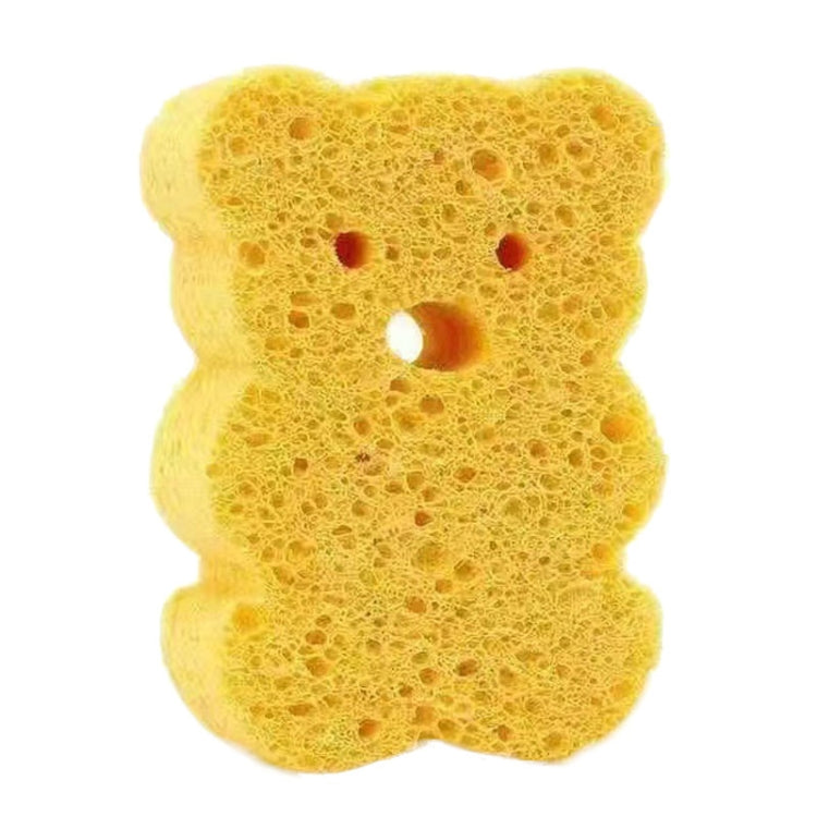 Baby Bathing Wood Pulp Sponge Cute Cartoon Soft Bath Sponge Bath Scrubber, Model: Bear - Bath Brushes & Sponges by buy2fix | Online Shopping UK | buy2fix