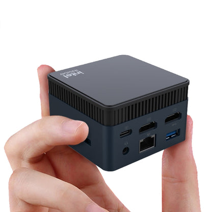 N100/DDR5 12th AlderLake-N100 Dual 4K60Hz Office And Home Mini PC, Spec: 12G+512G / EU Plug - Windows Mini PCs by buy2fix | Online Shopping UK | buy2fix