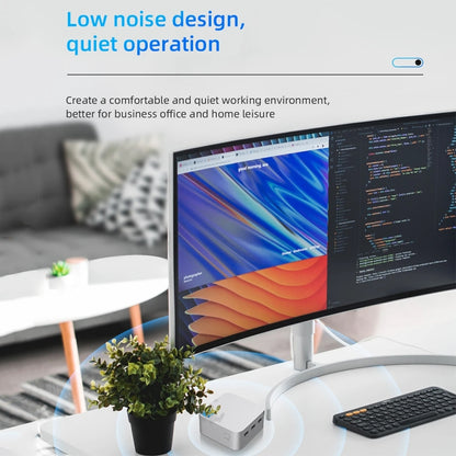 T8Plus Alder Lake-N100 4K Dual Band WIFI Bluetooth Office Game Portable Mini PC, Spec: 8G 128G EU Plug - Windows Mini PCs by buy2fix | Online Shopping UK | buy2fix