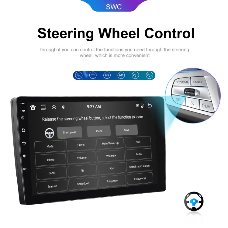 7 inch 6+128G Android Universal HD Large Screen Car Bluetooth Player Android GPS Navigation Integrated Machine(Standard) - Car MP3 & MP4 & MP5 by buy2fix | Online Shopping UK | buy2fix