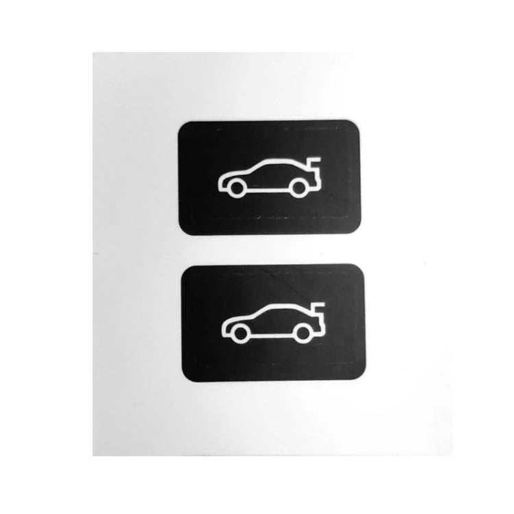2pcs For BMW 3/5/7 Series Car Trunk Switch Repair Sticker - Decorative Sticker by buy2fix | Online Shopping UK | buy2fix