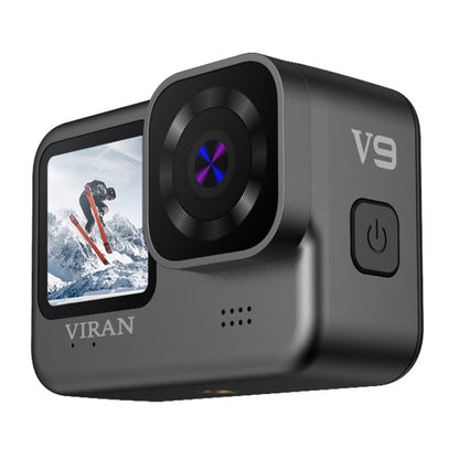 VIRAN V9 4K Dual Color Screen Diving Anti-Shake Action Camera Outdoor Cycling Travel Recorder(Square) - Other Camera by VIRAN | Online Shopping UK | buy2fix