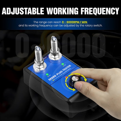 OBDResource High-Pressure Adjustable Dual-Hole Spark Plug Ignition Detector(US Plug) - Electronic Test by OBDResource | Online Shopping UK | buy2fix