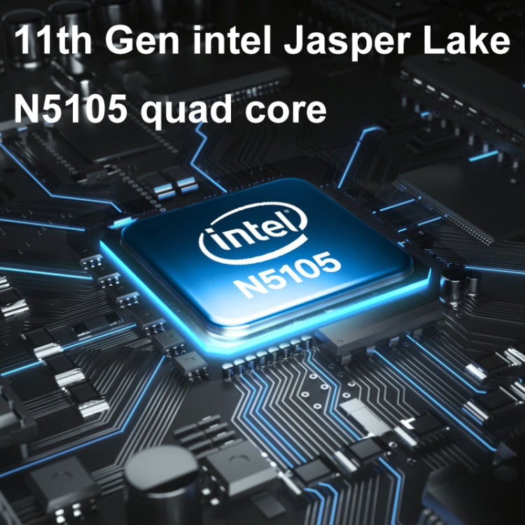 M6 N100 8G+512G UK Plug 11th Gen Intel Jasper Lake N5105 4K/60FPS HD Pocket Mini PC - Windows Mini PCs by buy2fix | Online Shopping UK | buy2fix