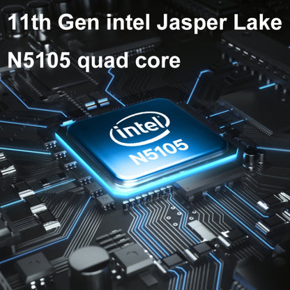 M6 N100 16G+0 EU Plug 11th Gen Intel Jasper Lake N5105 4K/60FPS HD Pocket Mini PC - Windows Mini PCs by buy2fix | Online Shopping UK | buy2fix