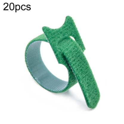 20pcs Nylon Fixed Packing Tying Strap Data Cable Storage Bundle, Model: 10 x 100mm Green - Cable Organizer by buy2fix | Online Shopping UK | buy2fix