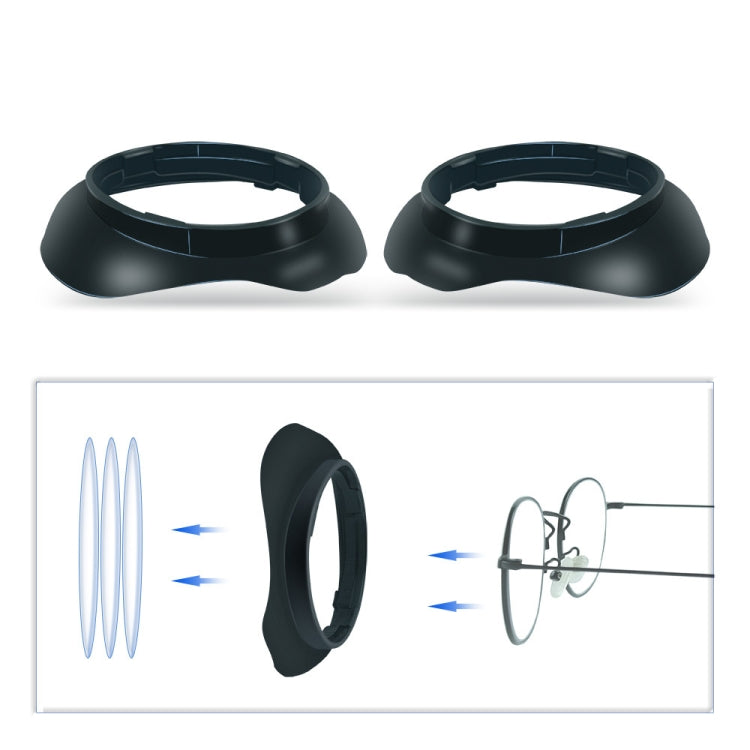 For Meta Quest 3 VR Glasses Lens Protector Frame to Prevent Your Glasses from Scratching VR Lenses - VR Accessories by buy2fix | Online Shopping UK | buy2fix