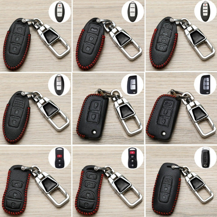 For Nissan Car Key Cover Keychain Anti-lost Number Plate, Style: I2 - Car Key Cases by buy2fix | Online Shopping UK | buy2fix