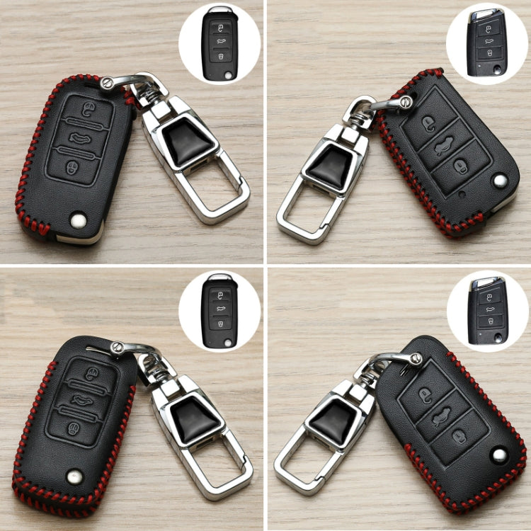 For Volkswagen Jetta Car Key Cover Multifunctional Keychain Anti-lost Number Plate(G) - Car Key Cases by buy2fix | Online Shopping UK | buy2fix