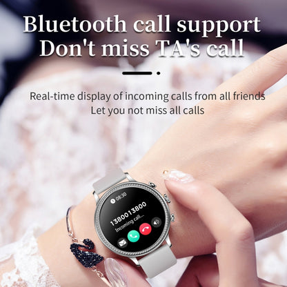 V60 1.39 Inch Health Monitoring Multifunctional Waterproof Bluetooth Call Smart Watch, Color: Gold - Smart Watches by buy2fix | Online Shopping UK | buy2fix