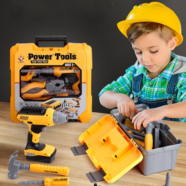 28pcs / Set Children Toolbox Toy Set Pretend Role Playing Simulation Repair Tools, Model: T025 - Pretend Play Toys by buy2fix | Online Shopping UK | buy2fix