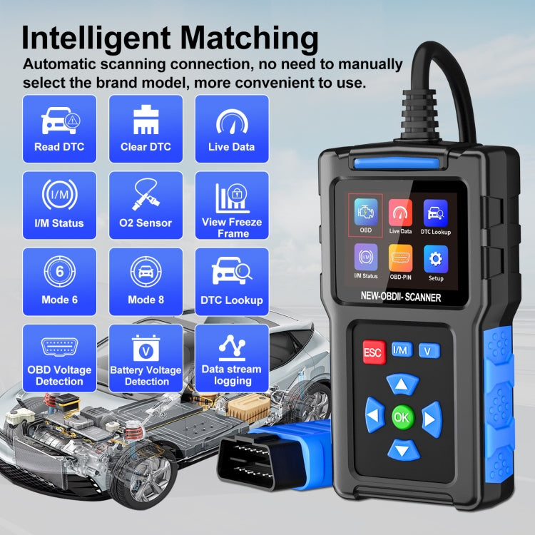 Automobile Fault Diagnostic Instrument OBD2 Engine Tester ELM327(T200) - Electronic Test by buy2fix | Online Shopping UK | buy2fix