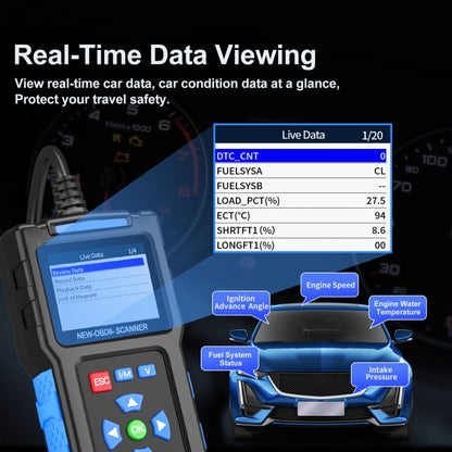 Automobile Fault Diagnostic Instrument OBD2 Engine Tester ELM327(T200) - Electronic Test by buy2fix | Online Shopping UK | buy2fix