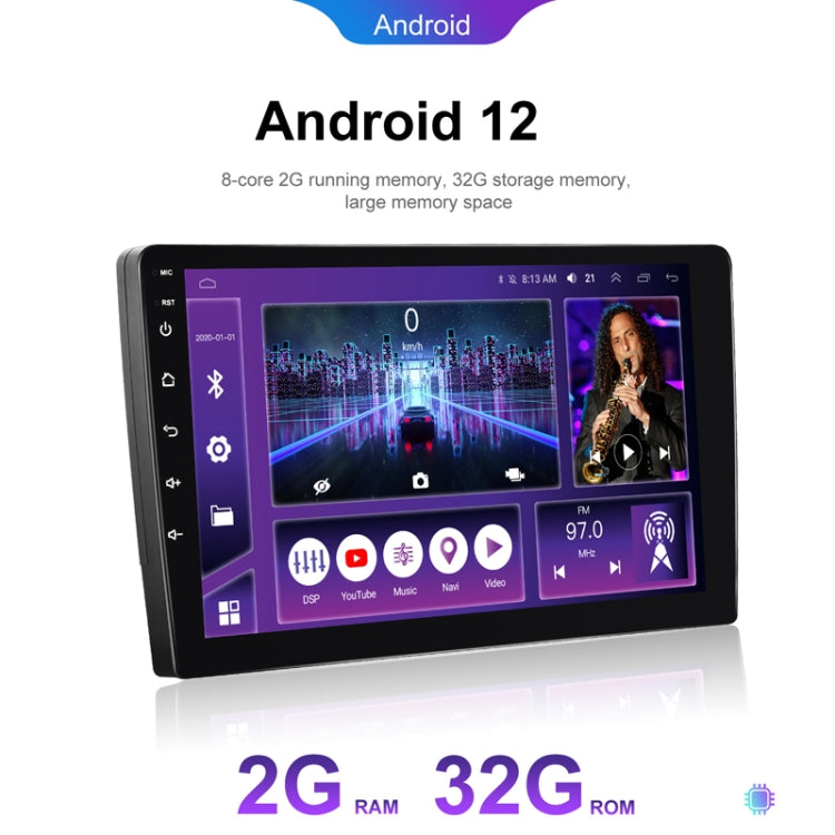 Universal 9 Inch 8 Core CarPlay Android Navigation Car Center Control All-In-One Monitor, Memory: 4+64G(Standard+AHD Camera) - Car MP3 & MP4 & MP5 by buy2fix | Online Shopping UK | buy2fix