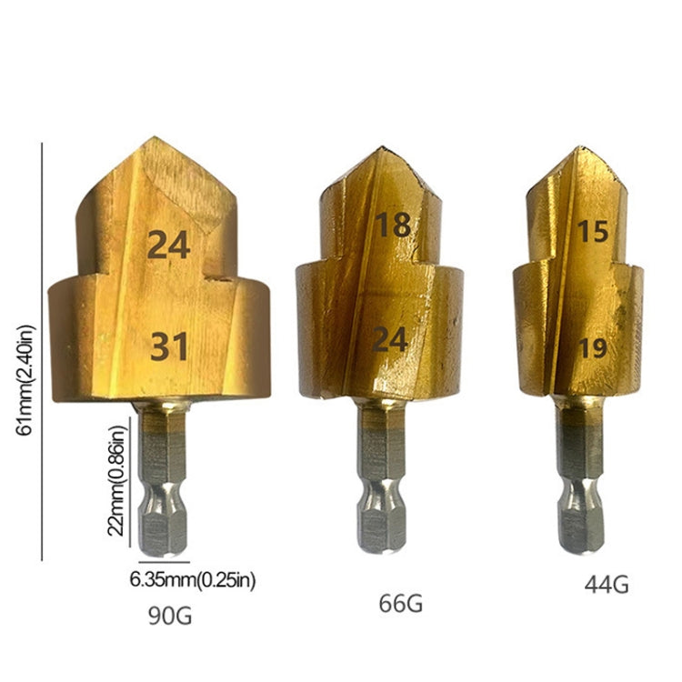 Hexagonal Shank PPR Step Drill Bits Leak Repairing And Connecting Tools, Model: #20 - Drill & Drill Bits by buy2fix | Online Shopping UK | buy2fix