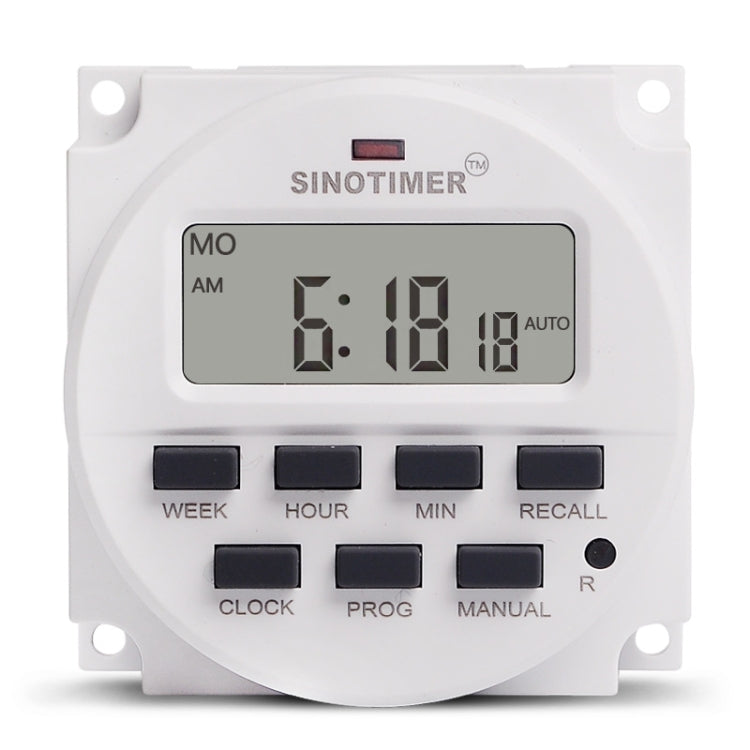 SINOTIMER Programmable Timer Switch Time Controller, Model: TM618H 5V - Digital Countdown by SINOTIMER | Online Shopping UK | buy2fix