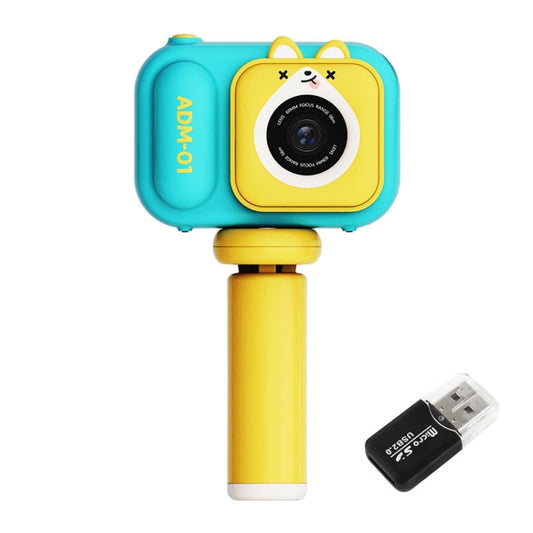 2.4 Inch IPS Screen 48MP Dual Lens Kids Digital Camera Mini Video Camera With 32G TF Card Blue Fox - Children Cameras by buy2fix | Online Shopping UK | buy2fix