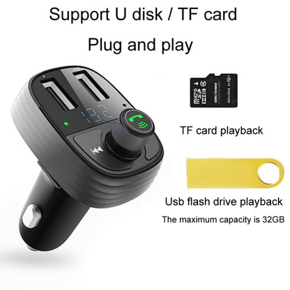 S-10 Car Bluetooth Fast Charger Receiver Auto One To Two Charger Cigarette Lighter - Car Charger by buy2fix | Online Shopping UK | buy2fix