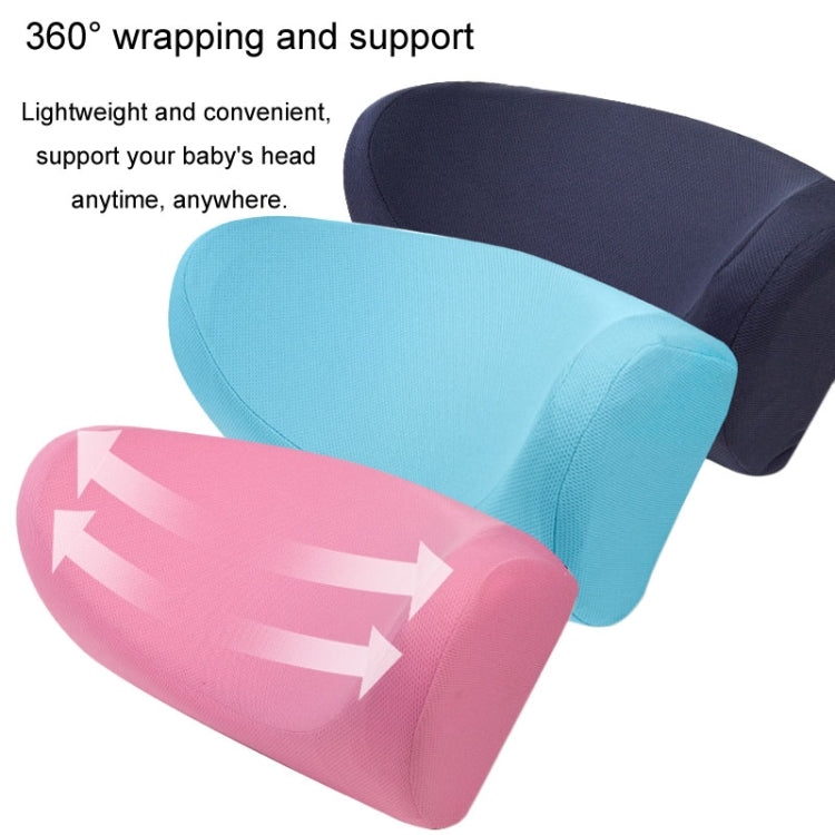 Car U-shaped Neck Pillow Soft Headrest Children Car Seat Side Sleeping Pillow(Pink) - Seat Accessories by buy2fix | Online Shopping UK | buy2fix